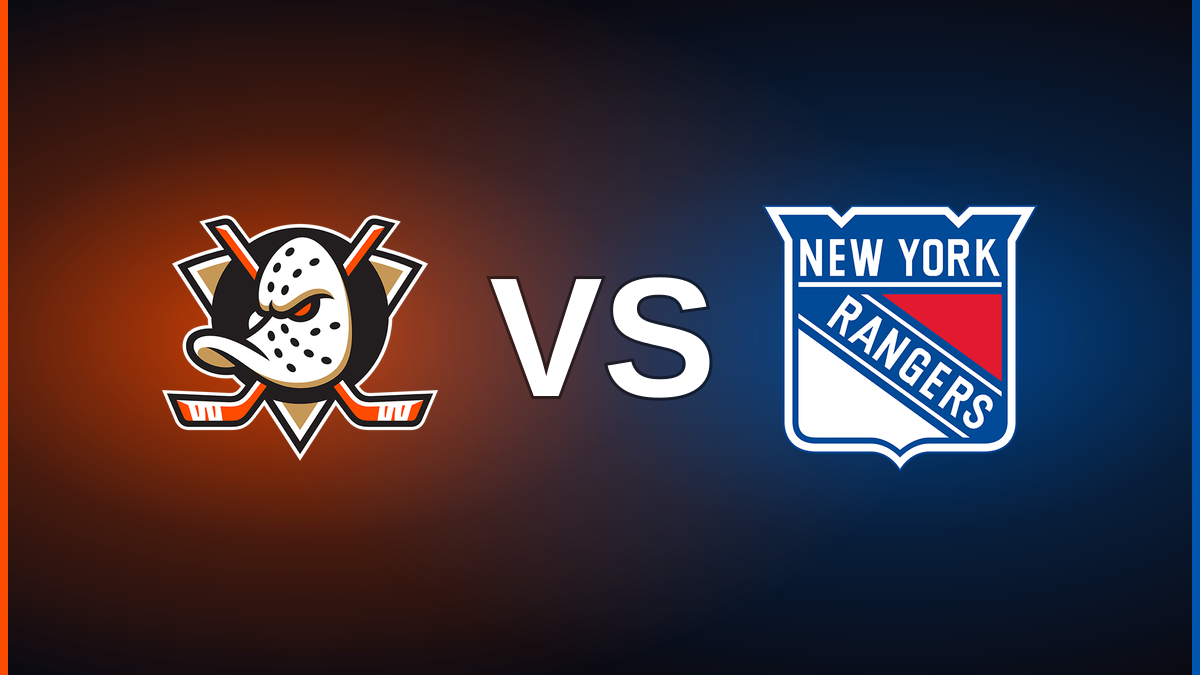Anaheim Ducks vs New York Rangers Prediction, Picks and Odds - October 19, 2026