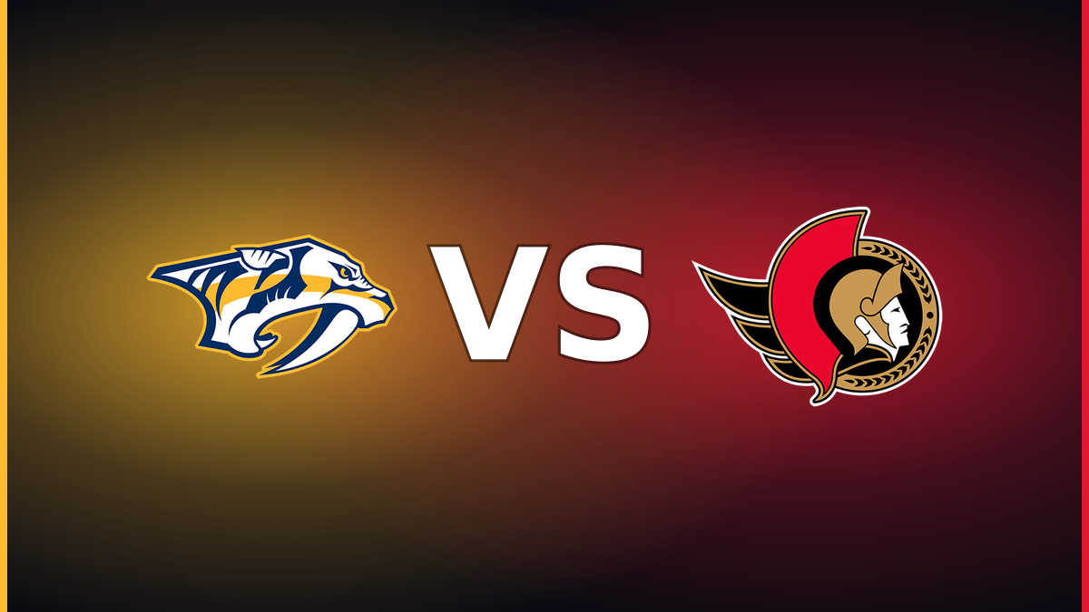 Best Value Bet Tonight: Senators Predators Total