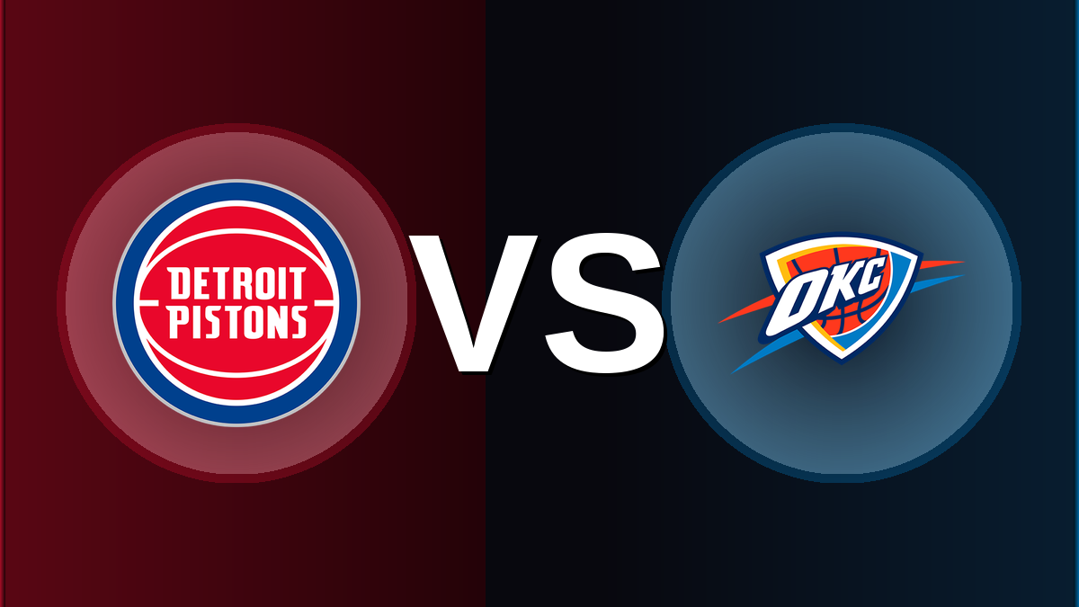 Thunder Ready to Storm Past Injured Pistons Tonight